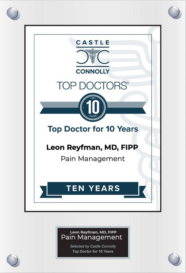 Castle Connolly Top 10 years Doctors